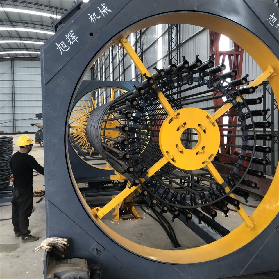 Pile Foundation Steel Cage Rolling Welding Machine